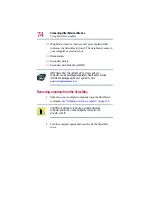 Preview for 74 page of Toshiba 8200 - Tecra - PIII 750 MHz User Manual