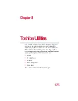 Preview for 175 page of Toshiba 8200 - Tecra - PIII 750 MHz User Manual