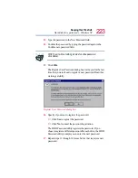 Preview for 223 page of Toshiba 8200 - Tecra - PIII 750 MHz User Manual