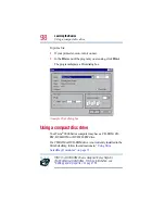 Предварительный просмотр 98 страницы Toshiba 9000 User Manual