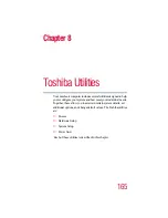 Предварительный просмотр 165 страницы Toshiba 9000 User Manual