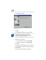 Предварительный просмотр 242 страницы Toshiba 9000 User Manual