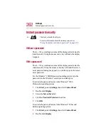 Предварительный просмотр 262 страницы Toshiba 9000 User Manual