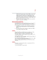 Preview for 7 page of Toshiba A10 S129 - Satellite - Celeron 2.4 GHz User Manual