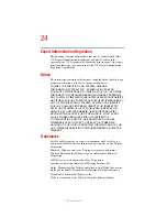 Preview for 24 page of Toshiba A10 S129 - Satellite - Celeron 2.4 GHz User Manual