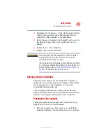 Preview for 49 page of Toshiba A10 S129 - Satellite - Celeron 2.4 GHz User Manual