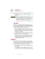 Preview for 52 page of Toshiba A10 S129 - Satellite - Celeron 2.4 GHz User Manual