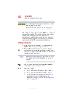 Preview for 60 page of Toshiba A10 S129 - Satellite - Celeron 2.4 GHz User Manual