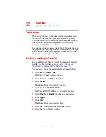 Preview for 62 page of Toshiba A10 S129 - Satellite - Celeron 2.4 GHz User Manual