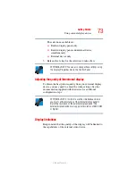 Preview for 73 page of Toshiba A10 S129 - Satellite - Celeron 2.4 GHz User Manual