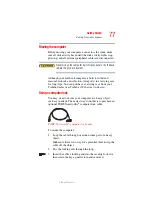 Preview for 77 page of Toshiba A10 S129 - Satellite - Celeron 2.4 GHz User Manual