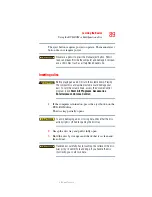 Preview for 89 page of Toshiba A10 S129 - Satellite - Celeron 2.4 GHz User Manual