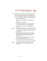 Preview for 139 page of Toshiba A10 S129 - Satellite - Celeron 2.4 GHz User Manual