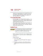 Preview for 180 page of Toshiba A10 S129 - Satellite - Celeron 2.4 GHz User Manual