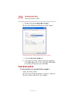 Preview for 216 page of Toshiba A10 S129 - Satellite - Celeron 2.4 GHz User Manual