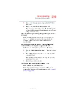 Preview for 219 page of Toshiba A10 S129 - Satellite - Celeron 2.4 GHz User Manual