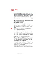 Preview for 248 page of Toshiba A10 S129 - Satellite - Celeron 2.4 GHz User Manual