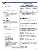 Preview for 2 page of Toshiba A100-ST1042 Specifications