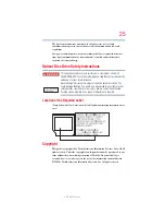 Предварительный просмотр 25 страницы Toshiba A11-EV1 User Manual