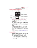 Предварительный просмотр 77 страницы Toshiba A11-EV1 User Manual