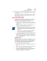 Предварительный просмотр 83 страницы Toshiba A11-EV1 User Manual