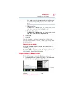 Предварительный просмотр 87 страницы Toshiba A11-EV1 User Manual