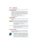 Предварительный просмотр 114 страницы Toshiba A11-EV1 User Manual