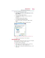 Предварительный просмотр 119 страницы Toshiba A11-EV1 User Manual