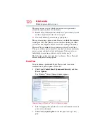 Предварительный просмотр 120 страницы Toshiba A11-EV1 User Manual