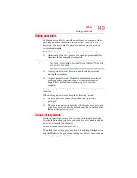 Предварительный просмотр 149 страницы Toshiba A11-EV1 User Manual