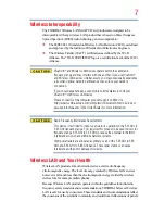 Preview for 7 page of Toshiba A130-ST1311 User Manual