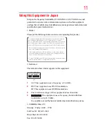 Preview for 11 page of Toshiba A130-ST1311 User Manual