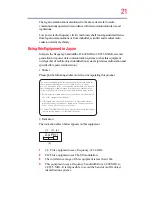 Preview for 21 page of Toshiba A130-ST1311 User Manual