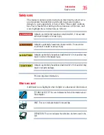 Preview for 35 page of Toshiba A130-ST1311 User Manual