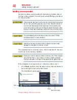 Preview for 48 page of Toshiba A130-ST1311 User Manual