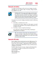 Preview for 105 page of Toshiba A130-ST1311 User Manual