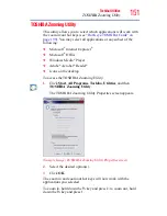 Preview for 151 page of Toshiba A130-ST1311 User Manual