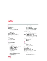 Preview for 229 page of Toshiba A130-ST1311 User Manual