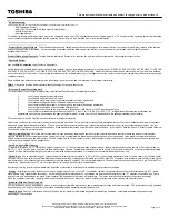 Preview for 4 page of Toshiba A135-S2346 Specifications