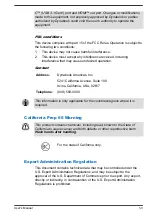 Preview for 6 page of Toshiba A1PSZ30E1162 User Manual