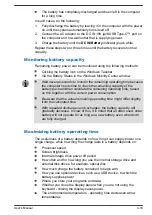 Preview for 60 page of Toshiba A1PSZ30E1162 User Manual