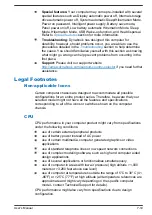 Preview for 121 page of Toshiba A1PSZ30E1162 User Manual