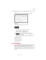 Preview for 11 page of Toshiba A200-ST2041 User Manual
