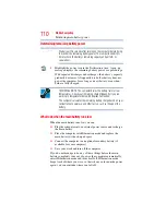 Preview for 110 page of Toshiba A200-ST2041 User Manual