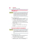 Preview for 58 page of Toshiba A210-EZ2201 - Satellite Pro - Athlon 64 X2 1.8 GHz User Manual