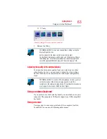 Preview for 63 page of Toshiba A210-EZ2201 - Satellite Pro - Athlon 64 X2 1.8 GHz User Manual