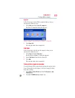 Preview for 69 page of Toshiba A210-EZ2201 - Satellite Pro - Athlon 64 X2 1.8 GHz User Manual