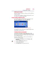 Preview for 71 page of Toshiba A210-EZ2201 - Satellite Pro - Athlon 64 X2 1.8 GHz User Manual