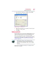 Preview for 87 page of Toshiba A210-EZ2201 - Satellite Pro - Athlon 64 X2 1.8 GHz User Manual