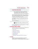 Preview for 119 page of Toshiba A210-EZ2201 - Satellite Pro - Athlon 64 X2 1.8 GHz User Manual